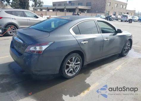 2012 Nissan Maxima 3.5 S z USA, uszkodzony, nr VIN 1N4AA5AP6CC828850